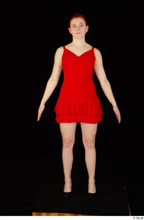  Vanessa Shelby red dress standing whole body 0001.jpg